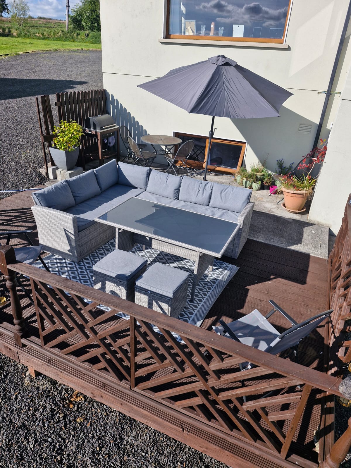 Garden Seating Area